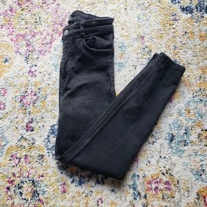 ZARA Black Skinny Jeans Size 12